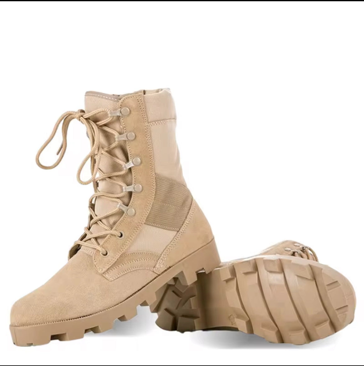 Men’s Tactical Combat Boots – Steel Toe, Waterproof & Built for Security Duty