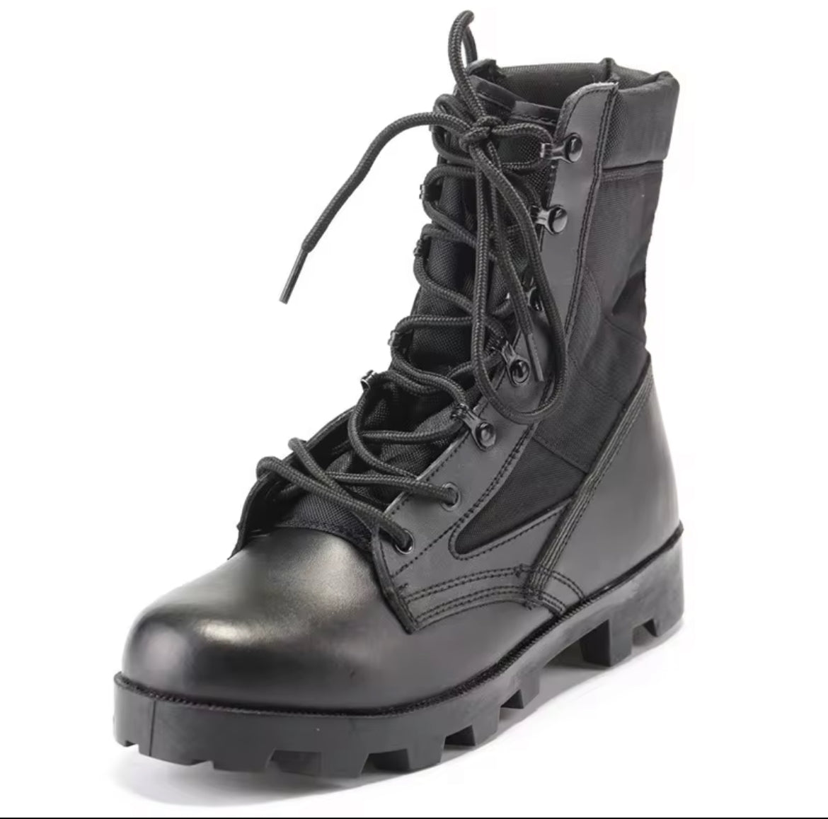 Men’s Tactical Combat Boots – Steel Toe, Waterproof & Built for Security Duty
