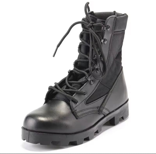 Men’s Tactical Combat Boots – Steel Toe, Waterproof & Built for Security Duty
