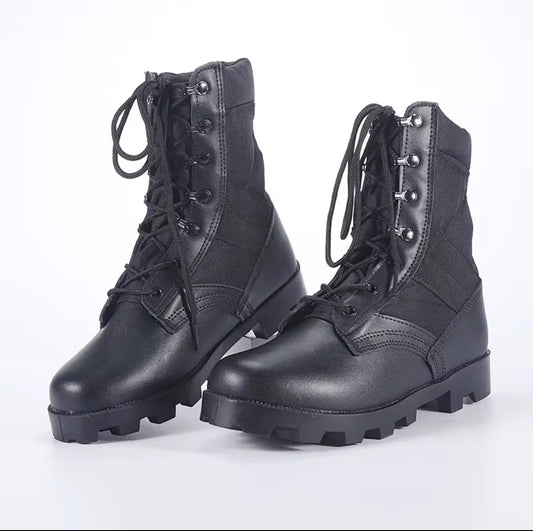 Men’s Tactical Combat Boots – Steel Toe, Waterproof & Built for Security Duty